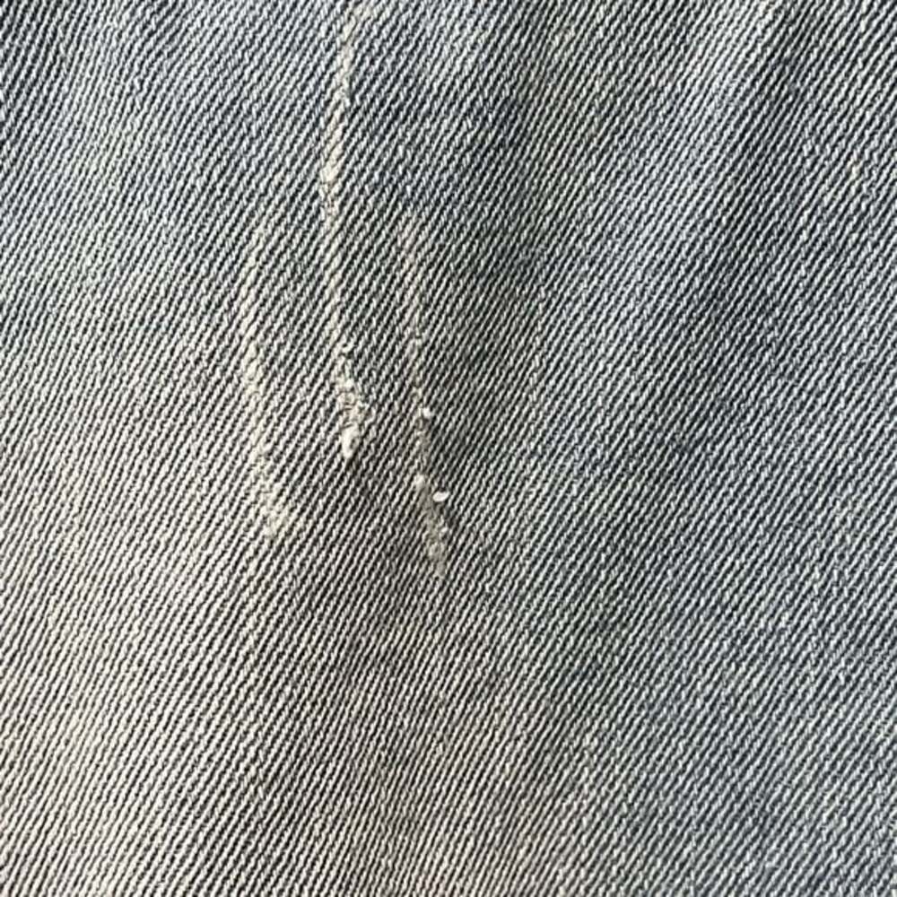Jou Jou Women's Distressed Blue Denim Jacket size XL - Picture 5 of 10